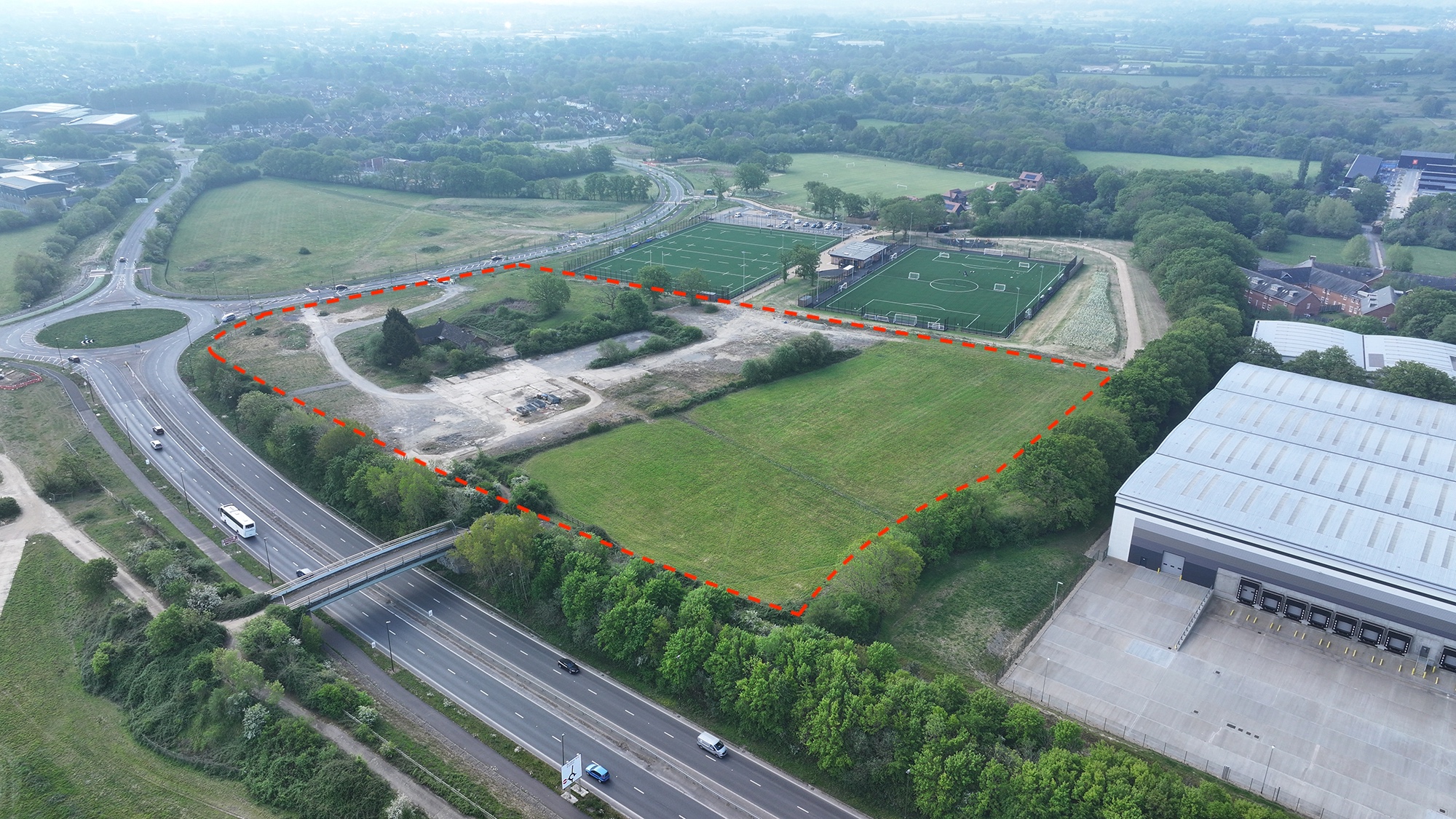 Arcus Park aerial view