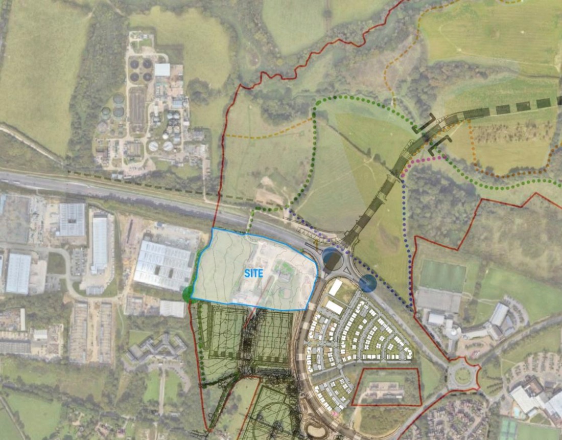Northern Arc masterplan aerial