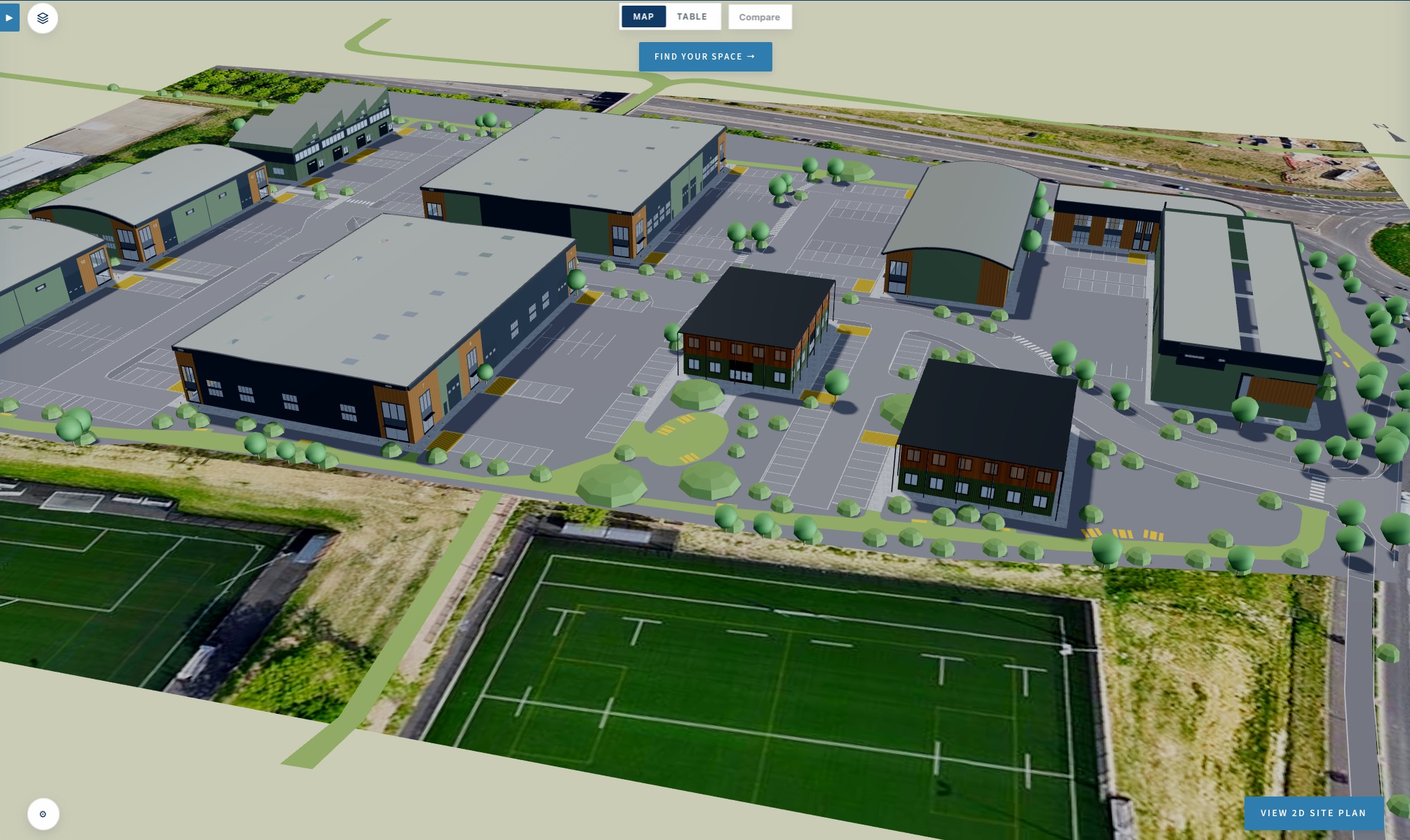 Arcus Park interactive 3D site tool