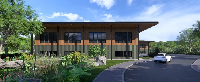 Offices CGI — frontage