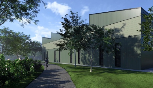 Industrial Medium CGI — terraced units