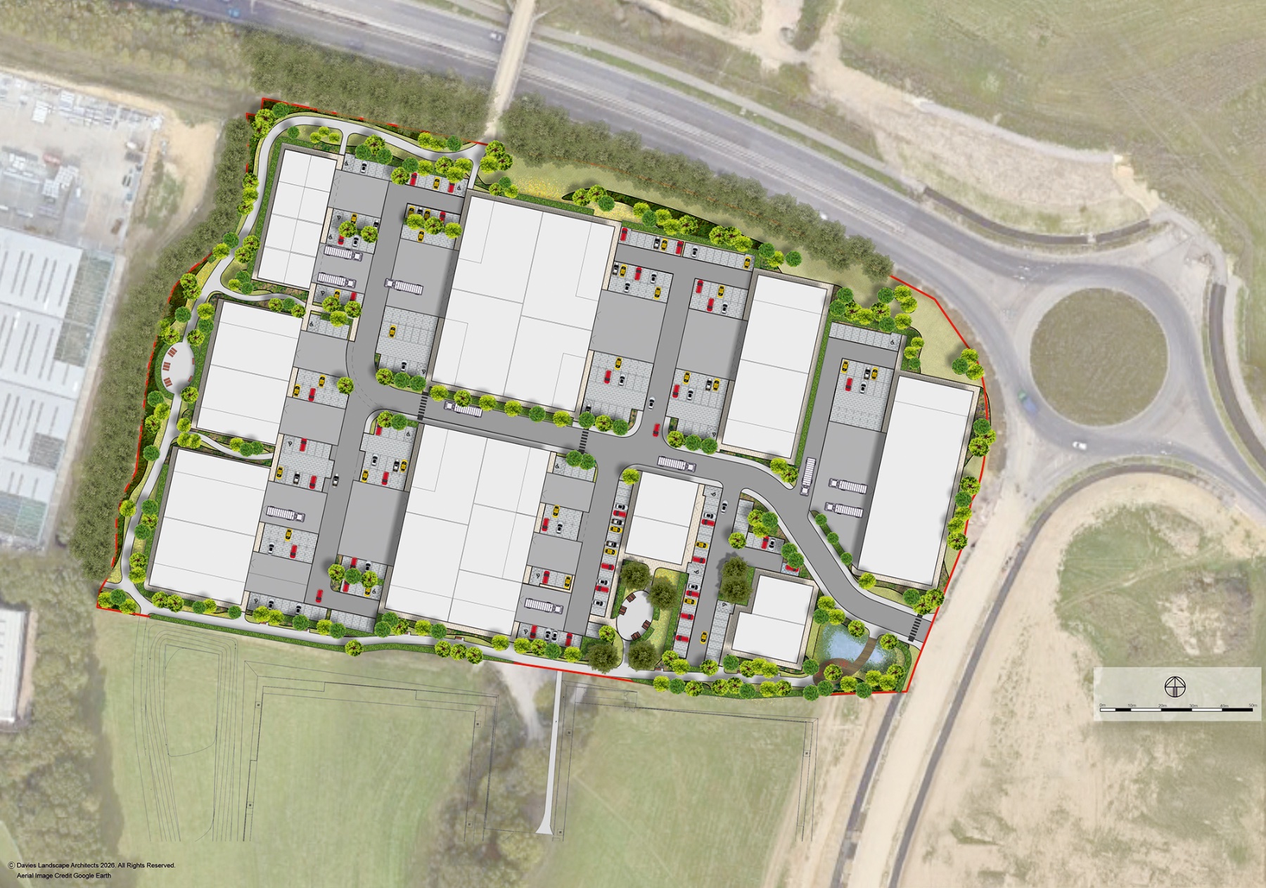 Arcus Park site plan