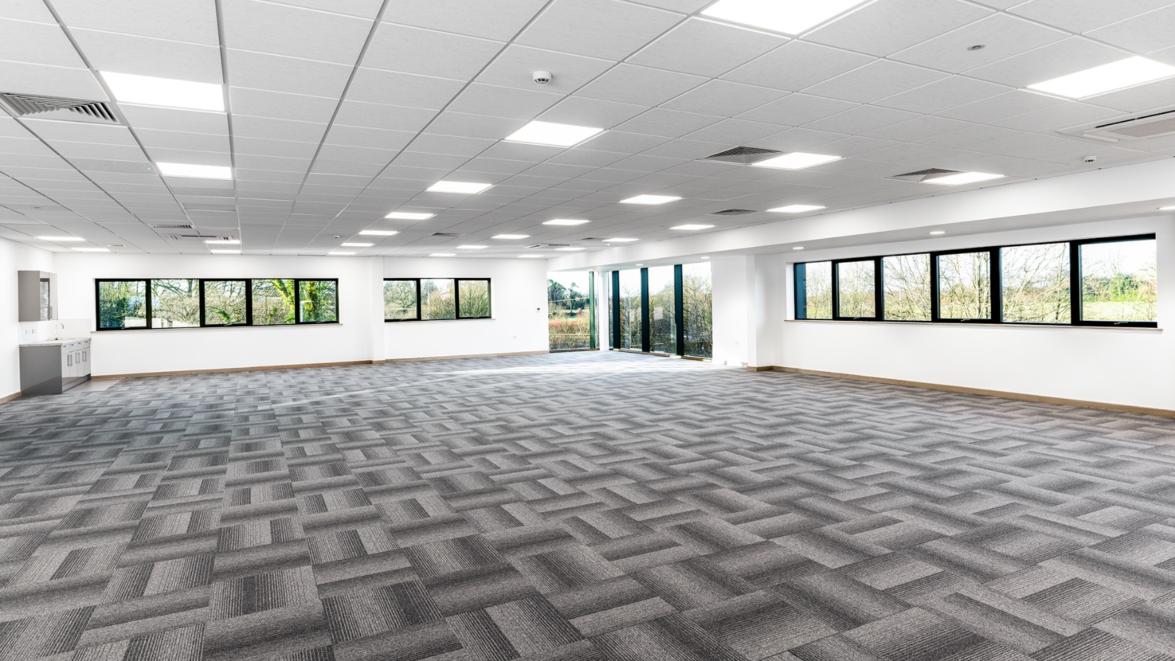 Fitted office interior