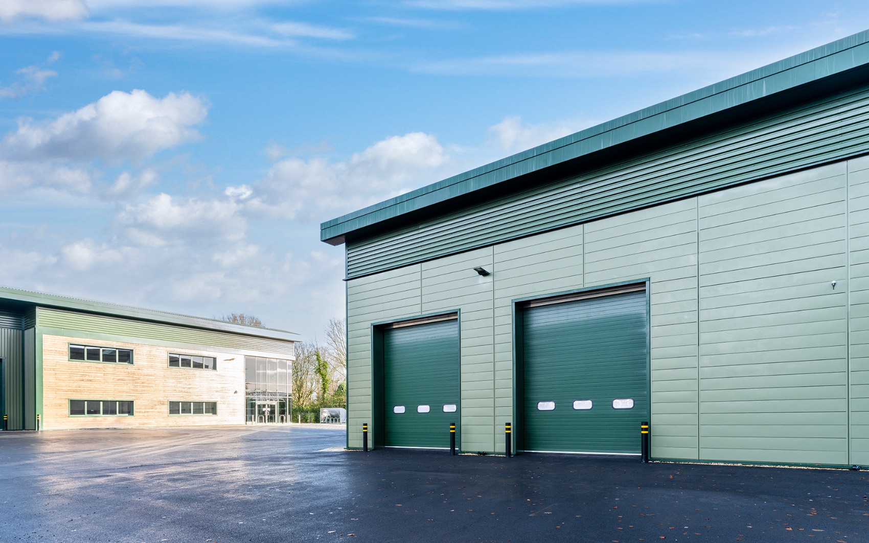 Warehouse units exterior